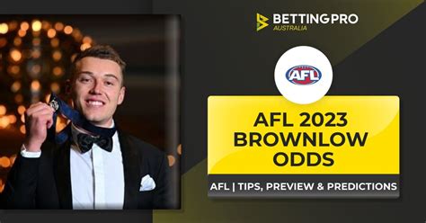 brownlow betting odds